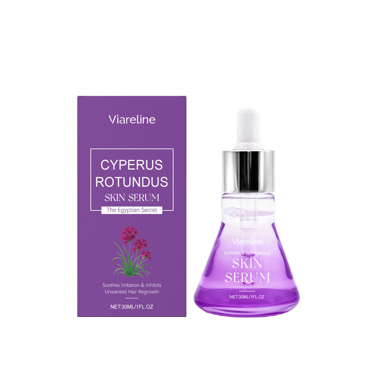 Viareline Cyperus Rotundus Post-Shave Serum (Oil)